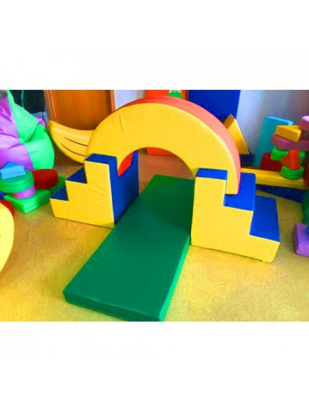 Спортивно-ігровий м'який комплект Арка сходинки